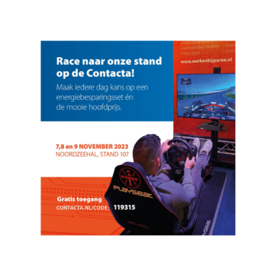 Formule 1 racesimulator op Contacta