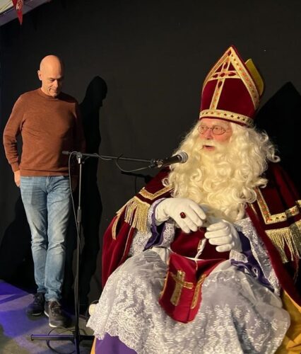 Peter Bek bij Sinterklaas