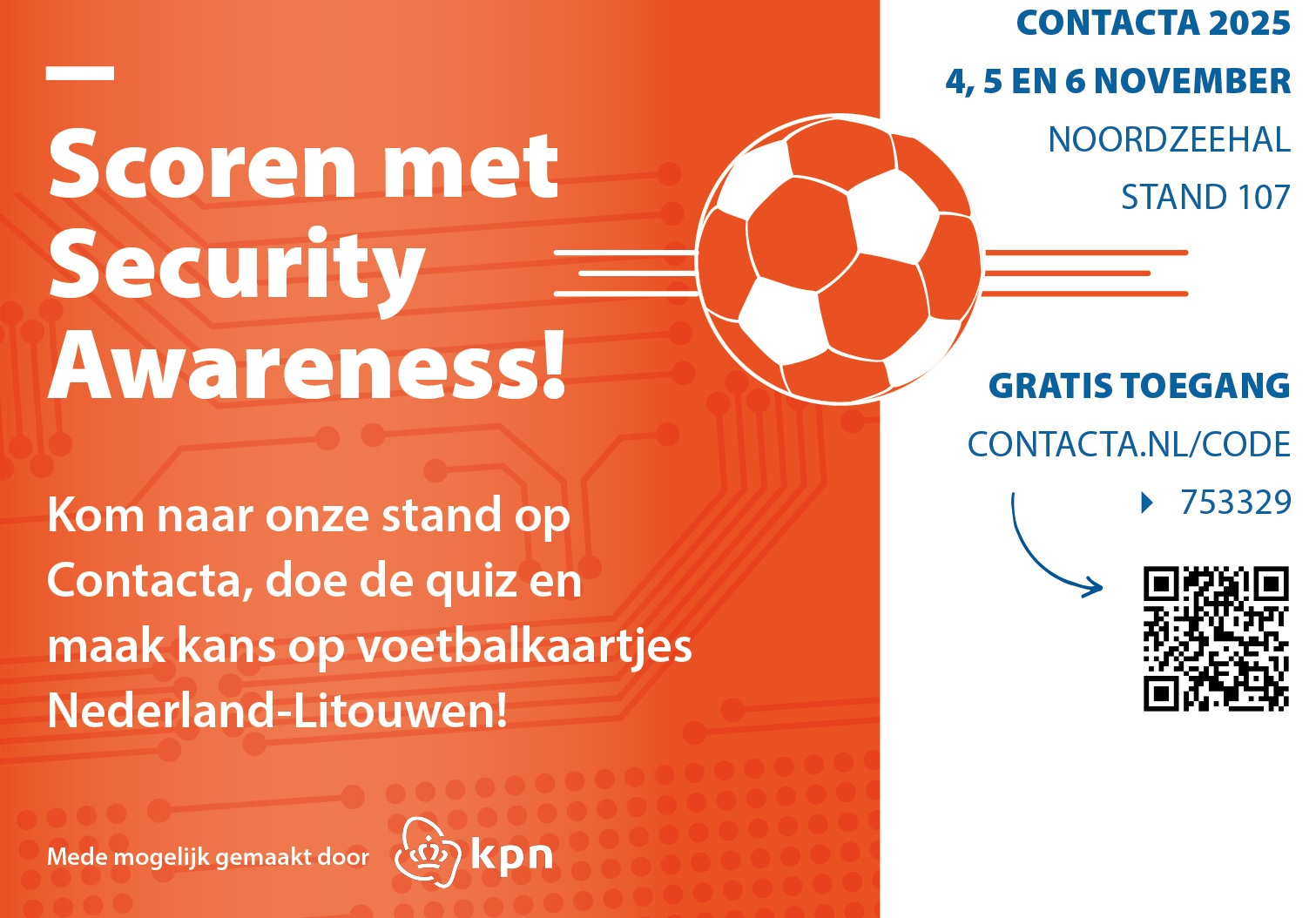 Uitnodiging Contacta